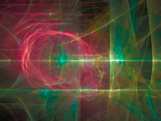 istock abstract design, digital beautiful fractal, magic 1047810178