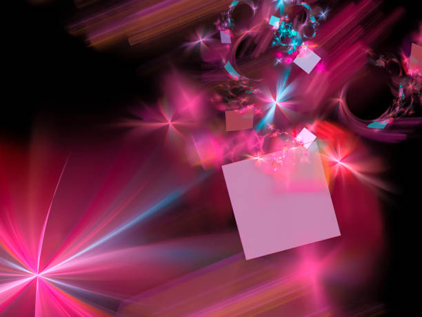 istock abstract design, digital beautiful fractal, magic 1047810276