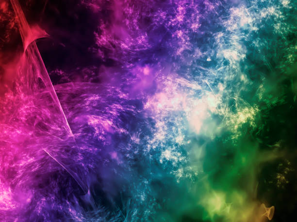 istock abstract design, digital beautiful fractal, magic 1047810348
