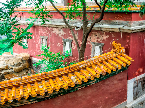 Site of Sumeru Temple at the Wanshou Longevity Hill, Summer Palace, Beijing, China Site of Sumeru Temple at the Wanshou Longevity Hill, Summer Palace, Beijing, China sumeru stock pictures, royalty-free photos & images