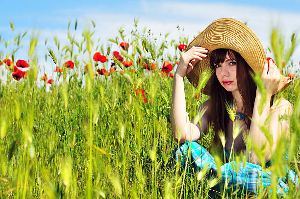 istock girl in field 104782612