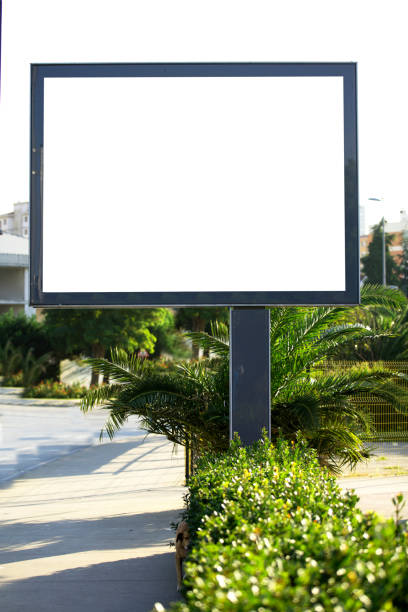 istock Billboard near the road. 1047832336
