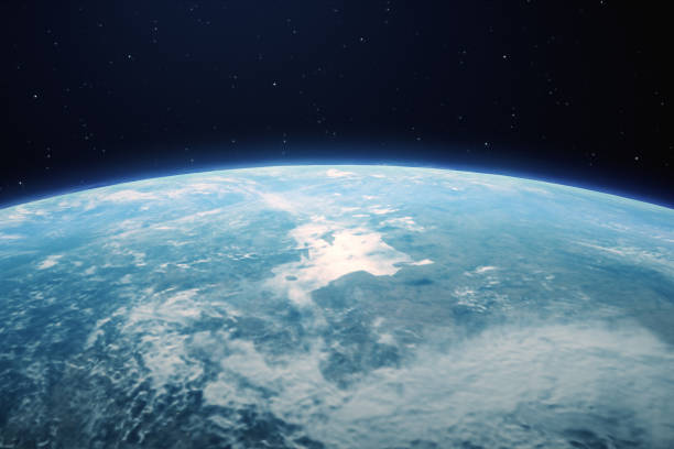istock Ultra Realistic Earth from Space 3d illustration 1047834982