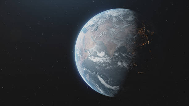 istock Ultra Realistic Earth from Space 3d illustration 1047835330