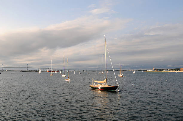 istock Boats at rest in Harbor 104784012