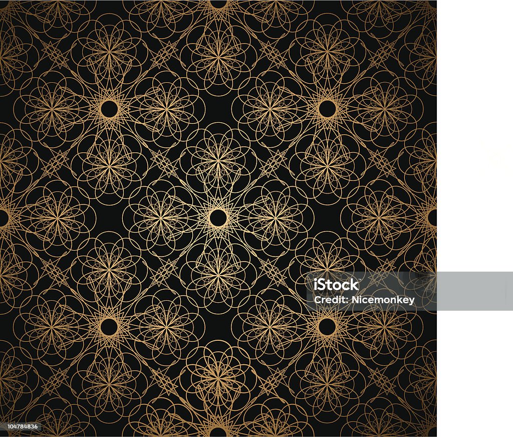 golden Spirale Hintergrund - Lizenzfrei Bildhintergrund Vektorgrafik