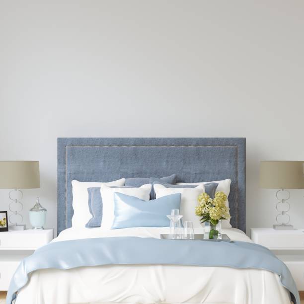 istock Interior Wall Gallery Mockup with Furniture and Decoration 1047852010