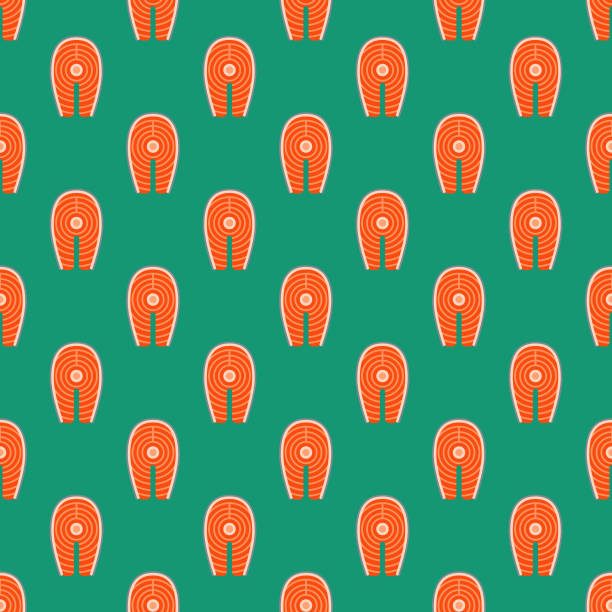 Samon Pattern 16,000+ Salmon Pattern Stock Photos, Pictures & Royalty-Free Images ...