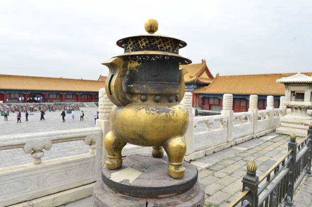 istock The ancient Chinese buildings 1047875172