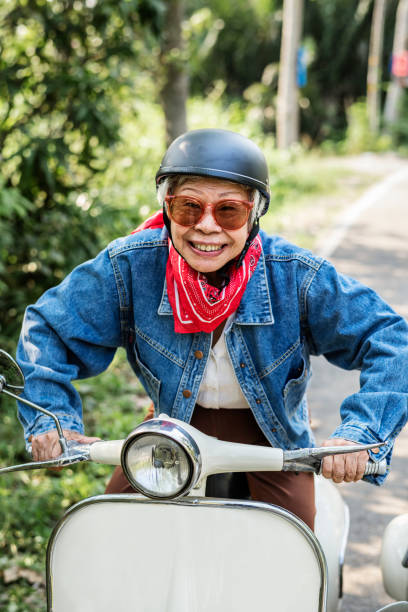 istock Wild and free senior woman 1047876034