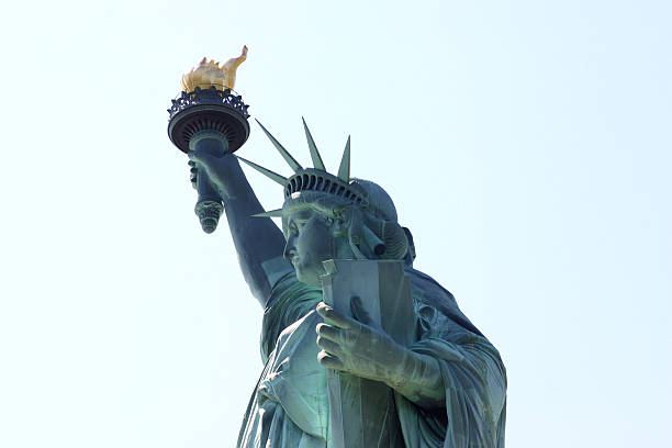 istock Statue of Liberty Closeup 104787813