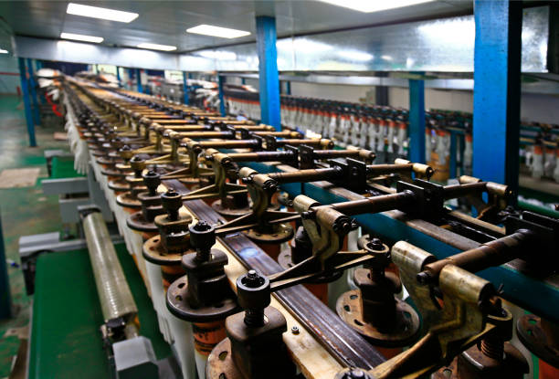 Gloves factory production workshop and mechanical equipment