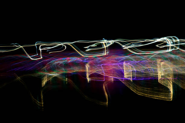 istock The light in the dark, the abstract background 1047894244