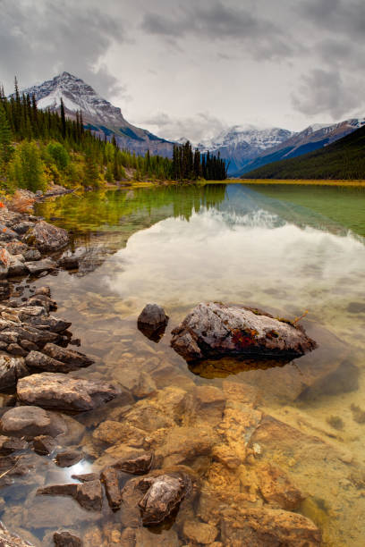 istock Canadian Rocky Mountains in fall, Jasper National Park 1047902198