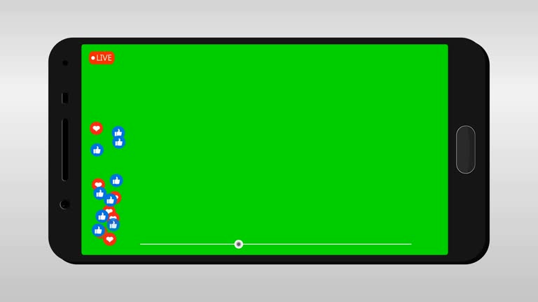 Social Media Green Screen
