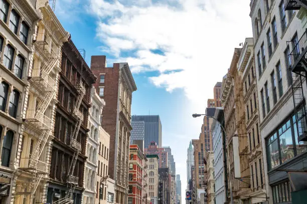 Photo of Street view in SoHo Manhattan, New York City
