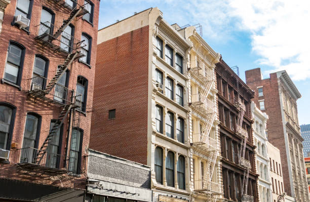 istock Historic buildings in SoHo Manhattan NYC 1047906816