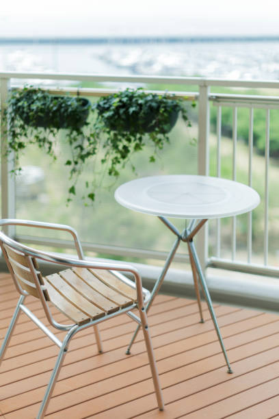 istock Balcony with sea view 1047912510