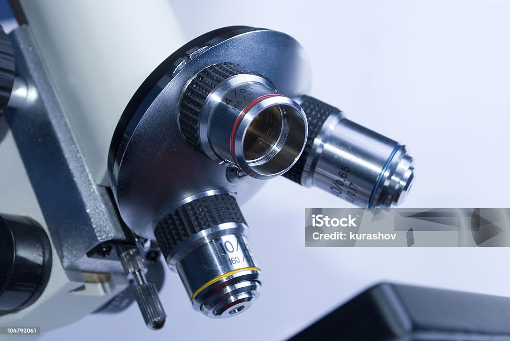 Objectives Microscope Names Microscope Objectives Stock Photo - Download Image Now - Aiming ...