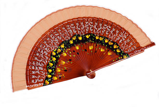 istock Wooden spanish fan 104797128