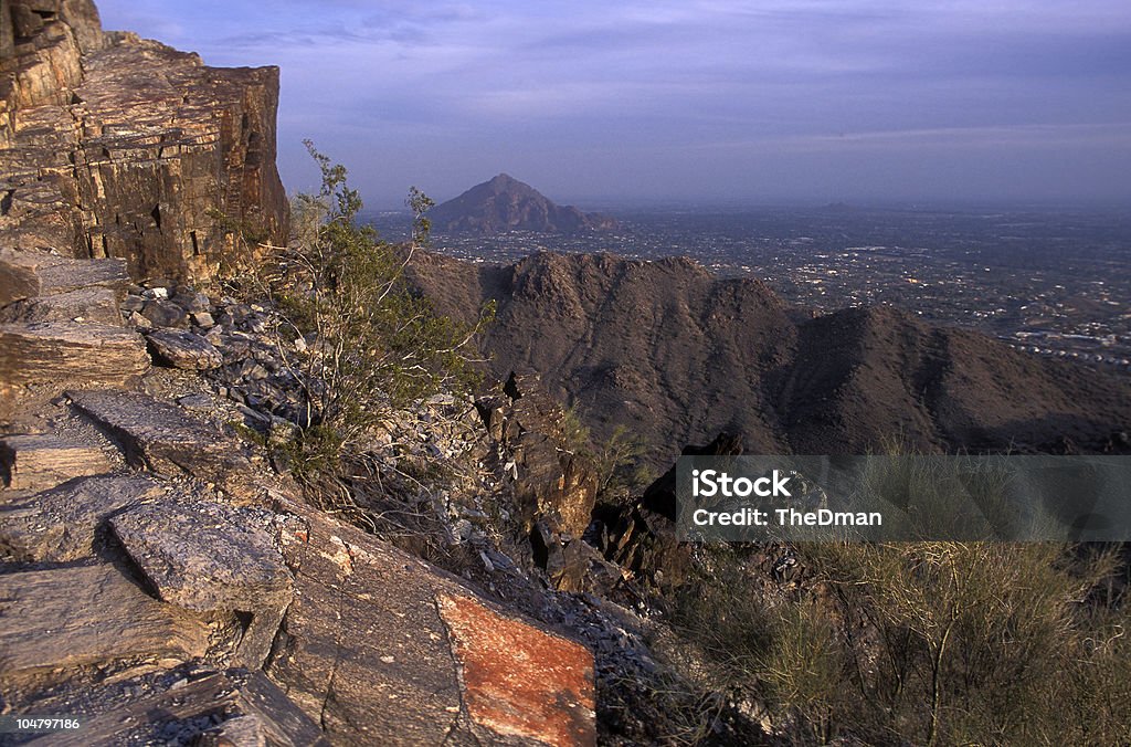 Phoenix-Bergblick - Lizenzfrei Arizona Stock-Foto