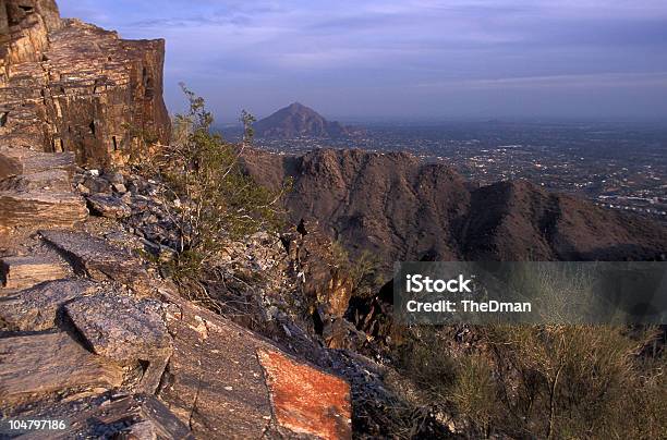 Phoenixbergblick Stockfoto und mehr Bilder von Arizona - Arizona, Berg, Bergsteigen