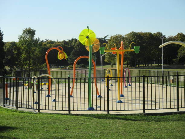 istock Aqualudic play air  Summer games for children 1047981366
