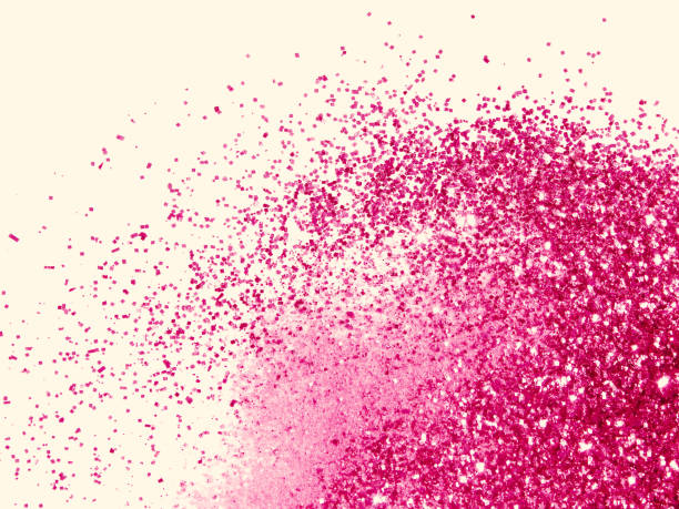 istock Background with pink glitter in vintage colors 1048040176