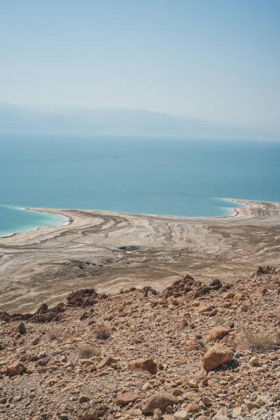 istock Dead Sea landscape on a bright day, Israel 1048050376