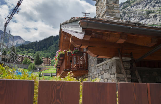 istock View to house with balcony. 1048055300