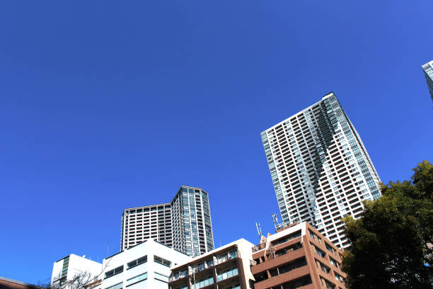 istock Tower apartment in Tokyo 1048059256