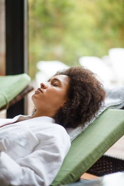 istock Woman relaxing at beauty spa 1048078872