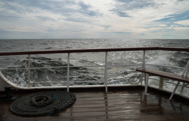A Finnlines ship on route in Öresund on its way to Malmö on the swedish coast.