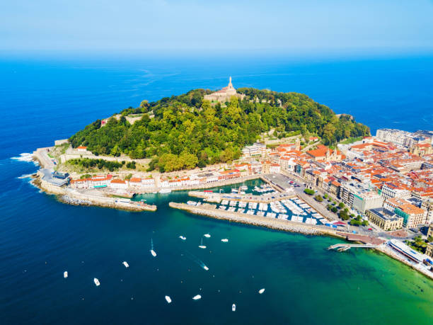 istock San Sebastian aerial panoramic view 1048087488