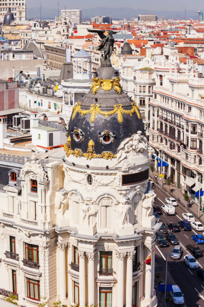 istock The Metropolis Office Building in Madrid, Spain 1048087616