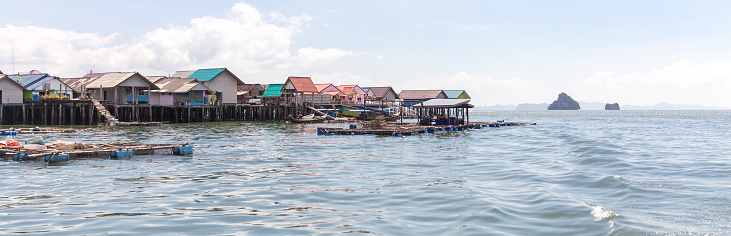 THAILAND, PHUKET, 2018 - Ko Panyi the Gipsy village on water
