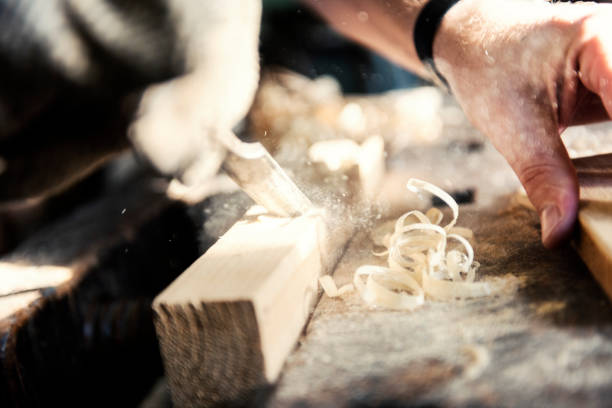 istock Wood carving detail 1048131178