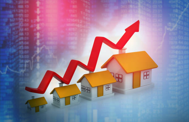 istock Real estate growth cart 1048171928