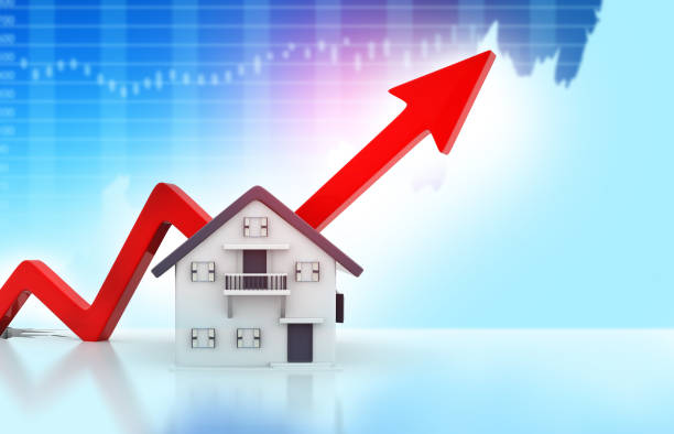 istock Real estate growth cart 1048171988