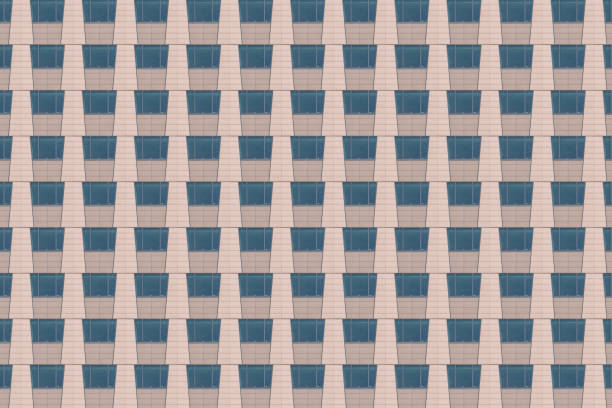 istock brown seamless facade pattern of a modern house 1048172352