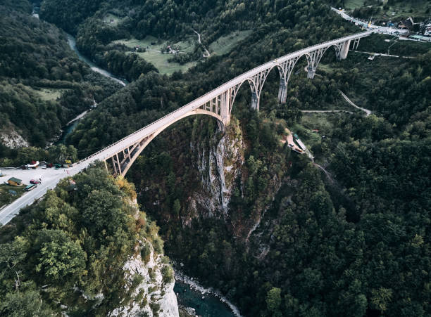 istock Montenegro. Bridge Dzhurdzhevicha. The view from the top. 1048172512
