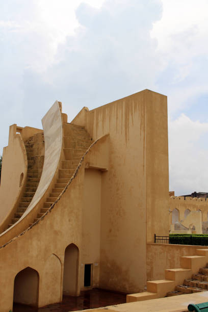 istock Jantar Mantar Observatory in Jaipur, consists of architectural astronomical instruments 1048177084