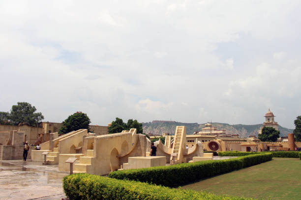 istock Jantar Mantar Observatory in Jaipur, consists of architectural astronomical instruments 1048177914