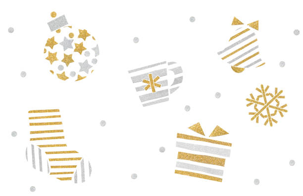 istock Christmas icon paper cut on white background 1048178836
