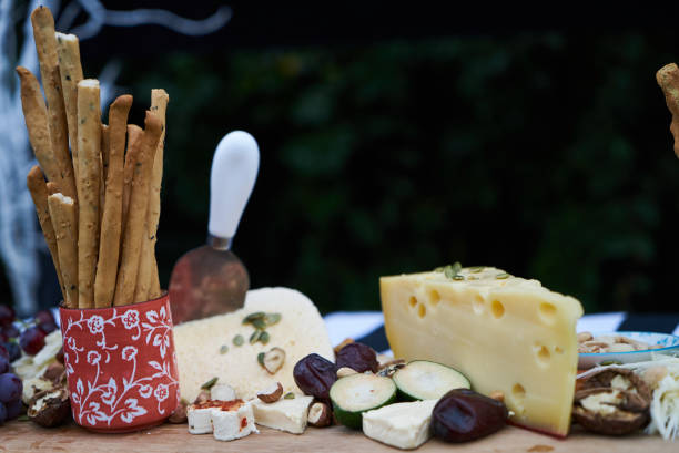 istock Table Food Lunch Variety Outdoors Party Decoration. 1048182936