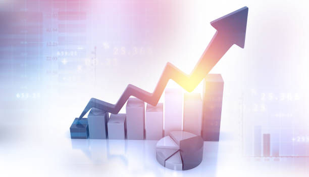 istock Business Graph showing profits and gains 1048183352