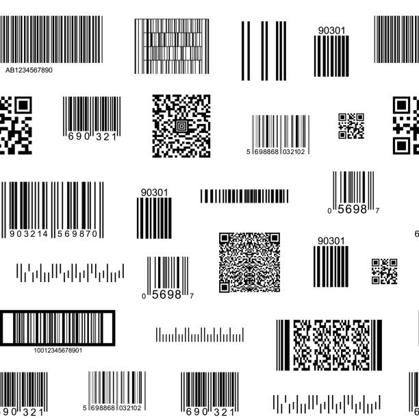 Serial Bar Code Texture 560+ Black Scan Texture Stock Illustrations, Royalty-Free Vector ...