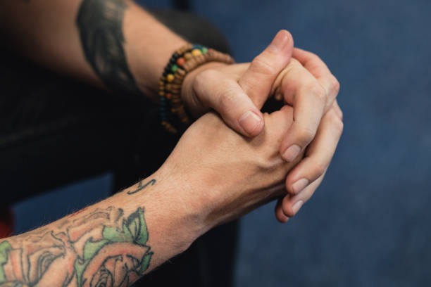istock Close Up of Hipster's Hands 1048188654