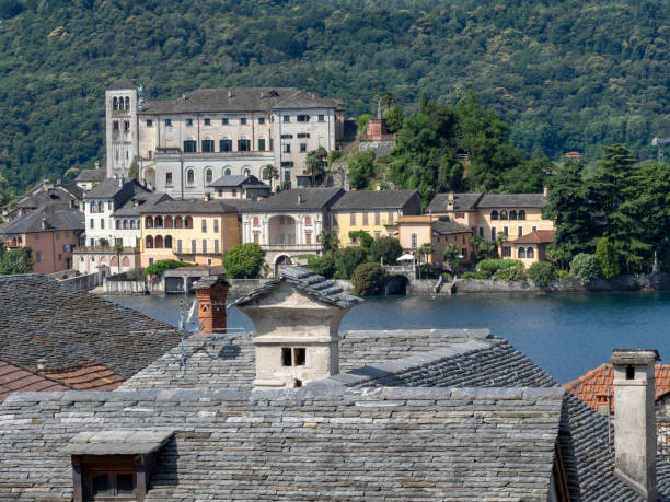 istock View of Orta and its lake 1048203042