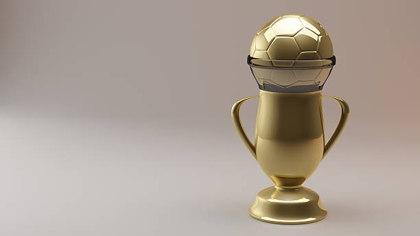istock Golden soccer cup, trophy 104821961